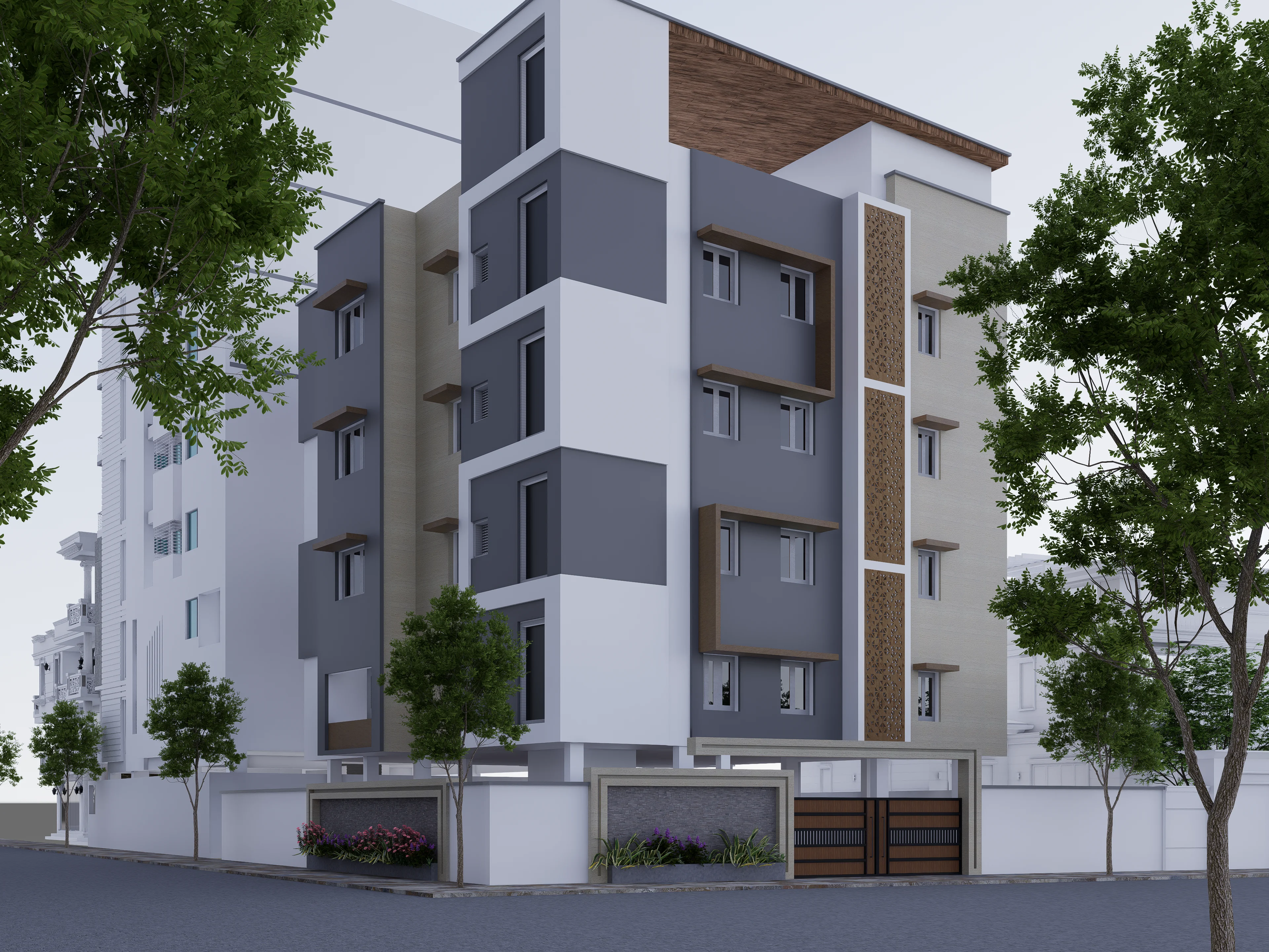 new apartment sale in trichy kk nagar