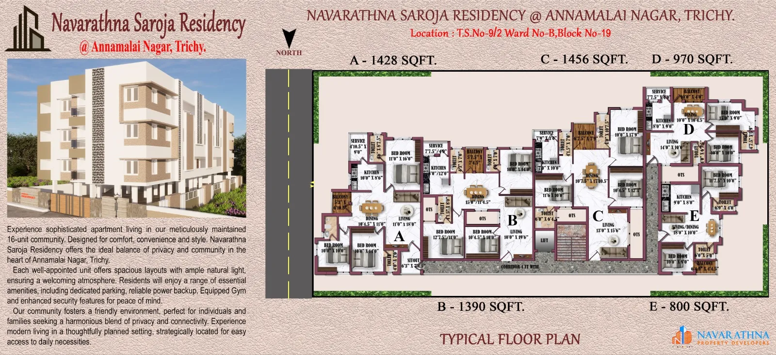 Luxury Apartments for Sale in Trichy